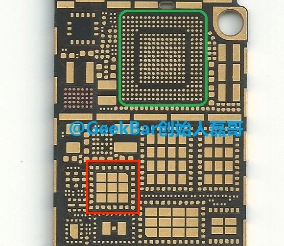 苹果iPhone6手机NFC芯片位置曝光